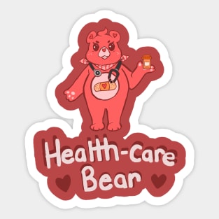 Health Carebear Sticker